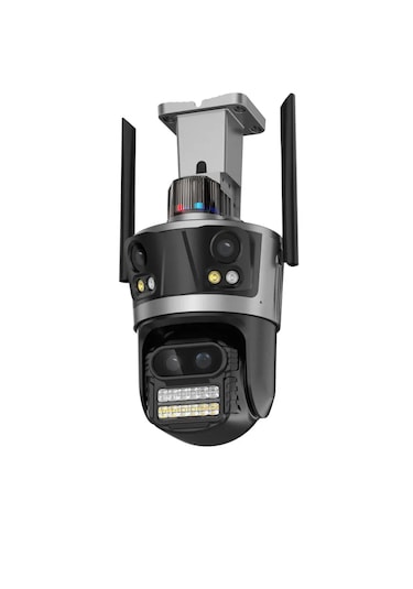 8k Wifi 16mp Dört Ekran Güvenlik Kamerası Cctv Ip