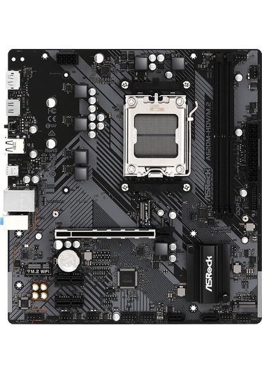 Asrock A620m-hdv/m.2 Ddr5 5600+ Mhz Oc Am5 Matx Anakart