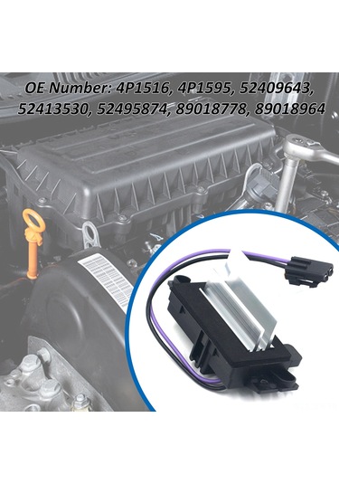 Geeroyoo Chevrolet İçin Klima Ve Isıtma Fan Motor Direnç Modülü - 4p1516, 4p1595 Uyumlu Diğer