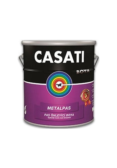 Casati Metalpas Pas Önleyici Boya Açık Gri 0,75 Litre