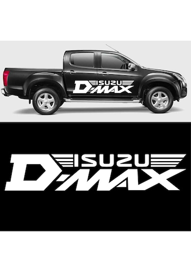 50 X 10 cm - Isuzu D-Max Sticker, Off Road Araba Sticker