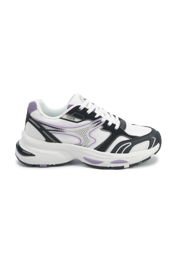 U.s. Polo Assn. Etna 5pr Beyaz Kadın Spor Ayakkabı 000000000102030017 Beyaz-mor