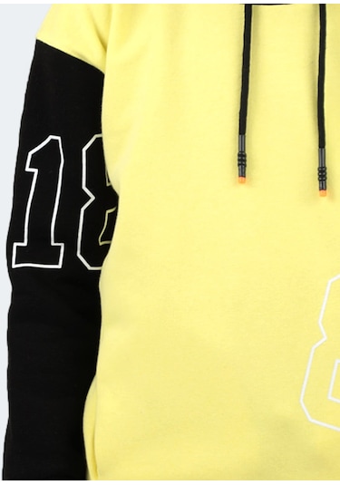 Slazenger DJURO IN Unisex Çocuk Sweatshirt Sarı