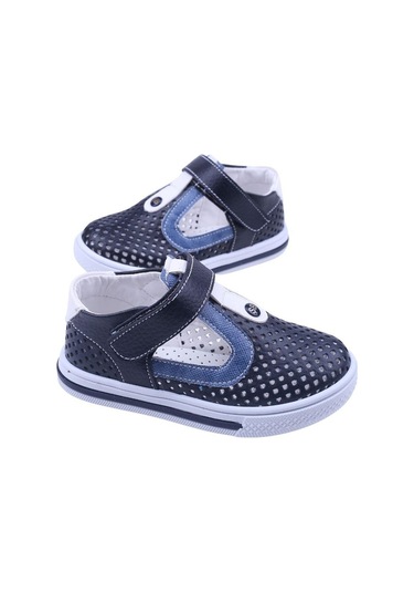 Şirin Bebe 2077 Erkek Bebek Ortopedik Ayakkabı Sandalet 001