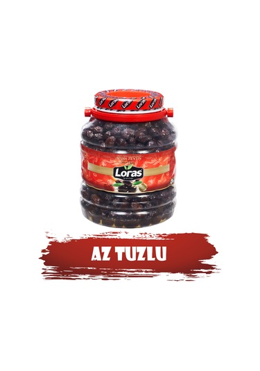 Loras 351 - 380 KB Özel Gemlik Siyah Zeytin Pet 2 KG