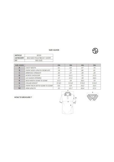 Ar-ma Erkek Battal Büyük Beden Basic % 100 Pamuk Pike Polo Yaka Tişört Y29374870302 Haki Ar-ma Erkek Battal Büyük Beden Basic % 100 Pamuk Pike Polo Yaka Tişört Y29374870302 Haki