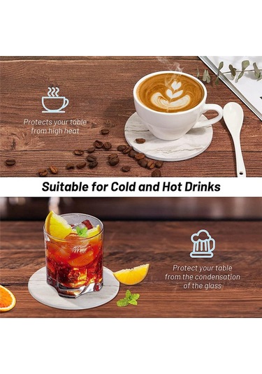 Xiaaokeji Tutuculu Bardak Altlıkları, Seramik Bardak Altlığı Emici Bardak Altlığı Setleri Diğer