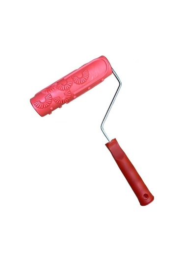 Novahub Dıy Ahşap Tahıl Boya Rulosu Sanat Boyama Tahıl Desen Aracı Taklit Ahşap Desen Aracı 1