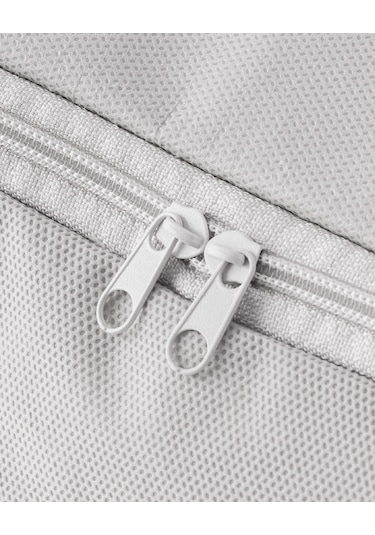 Çiçek Desen Baskılı Hurç - Gri - 64x41x35 Cm 8684427121535 Gri