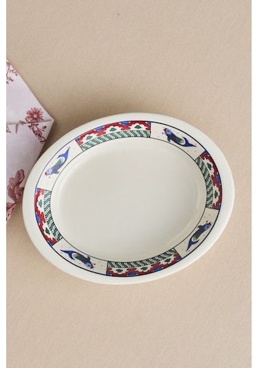 Karaca x Ömür Akkor İznik Balık Fırın Kabı 22 cm