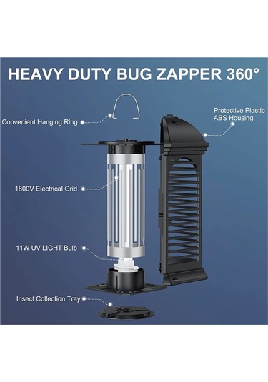 Jialan Böcek Tuzağı Açık Sivrisinek Jeneratörü Uçmak İçin Açık