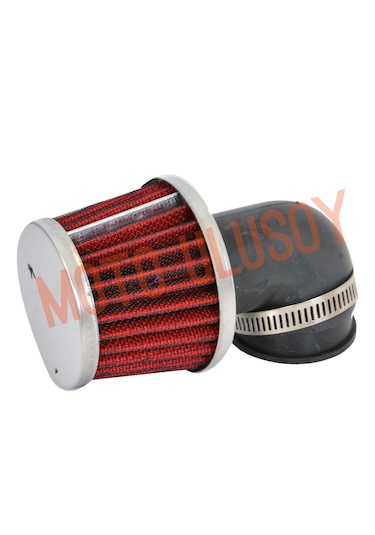 Motosiklet Performans 35mm Açık Hava Filtresi Universal Modifiye