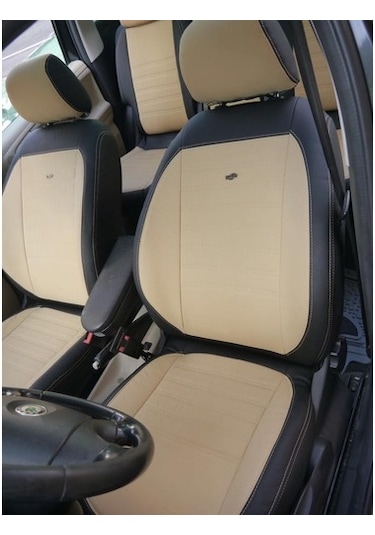 Skoda Roomster 2008 Araca Özel Deri Koltuk Kılıfı