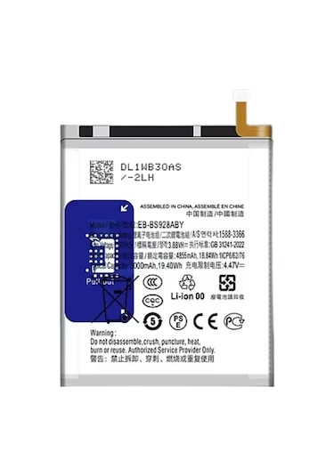 Teknonet Samsung Galaxy S24 Uyumlu Teknonet 4000 Mah Batarya - Beyaz