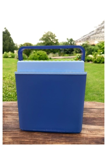 Blue Safari Buzluk 24 Lt Coolbox Taşınabilir Soğutucu Mavi - Yeşil
