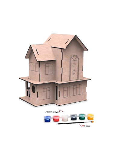 Hayal Sepeti Villa evi Boyama seti