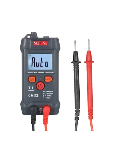 Agoodshop Avuç Içi Boyutunda Lcd Dijital Multimetre Otomatik