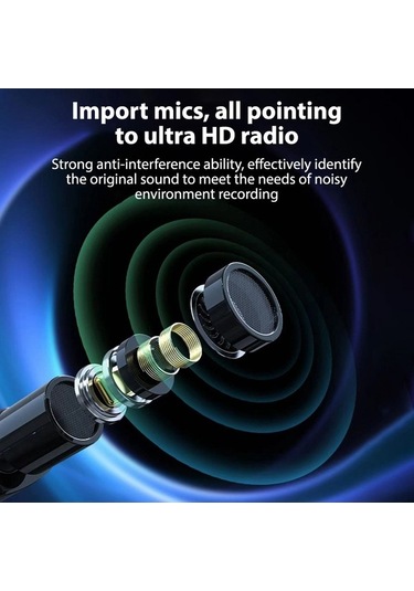 Novahub Profesyonel Kablosuz Lavalier Mikrofon - 2.4ghz, Dsp Gürültü Azaltma, 20m İletim, Telefon/bilgisayar İçin