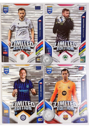 Panini Fifa 2026 Premium 4 Paket - 40 Kart 24 Core 4 Fans 4 Power 4 Jewel 4 Limited Edition