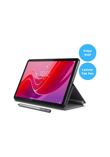 Lenovo Tab K11 ZADC0072TR Wi-Fi 4 GB 128 GB 11" Tablet + Kılıf + Kalem