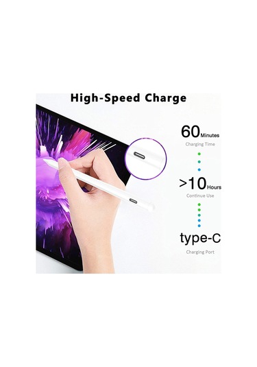 İnce Uçlu Evrensel Aktif Dokunmatik Kapasitif Stylus Kalem