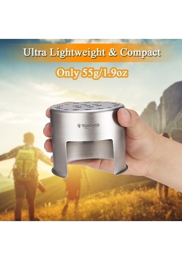 Pazly Yürüyüş Ve Kamp İçin Ultra Titanyum Taşınabilir Sırt Ocağı Jzr-gy Hafif Gümüş Geeroyoo Çanta - Dk Gümüş Gümüş