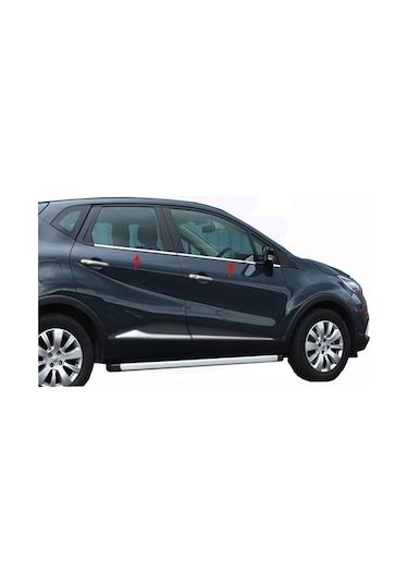 Renault Captur Krom Cam Çıtası 4 Parça 2013 - 2019 P.çelik
