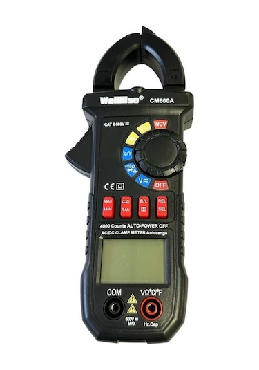 Wellhise Cm600a Ac/dc Dijital Pensampermetre