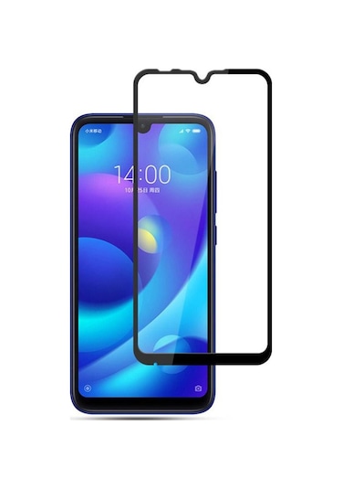Xiaomi Mi Play 6D Full Nano Kırılmaz Cam Ekran Koruyucu Plastik V