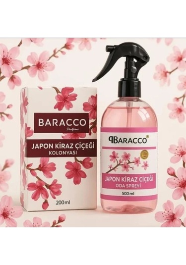 Japon Kiraz Çiçeği Kokulu Oda Spreyi 500 Ml Ferahlatıcı Koku