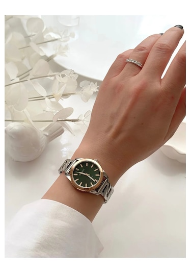 Ferrucci Fc63637 Çelik Tasarım Kadın Kol Saati+bileklik Hediye