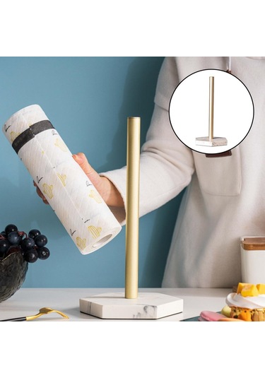 Suntek Tezgah Üstü Rulo Kağıtlık El Havlusu Mendil Standı Kaymaz Raf Dispenseri