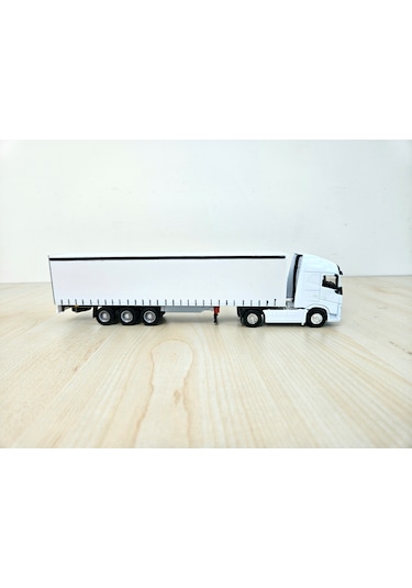 1/64 Ölçek Beyaz Volvo Fh4 Tır Maketi 25 Cm Boy