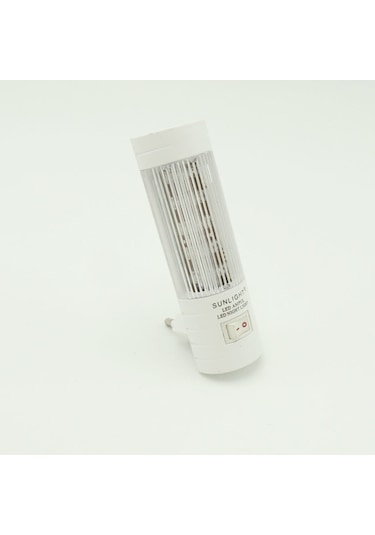 Uzun Led Gece Lambası 0,5W Tasarruflu Işıklı Fişli Düğmeli