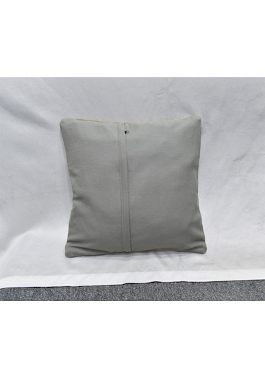 Zehra Abla Halı Vintage El Dokuma Dekoratif Halı Kırlent Yastık Kılıfı 6704 Çok Renkli