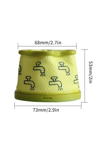 Wealthglow Ev Tipi Lg Cordzero A9 Elektrikli Süpürge Filtresi Için 3 Adet Yedek Parça Süpürge Yedek Parçaları 3 Adet