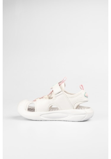 Vicco Rocket Işıklı Kız Okul Öncesi Beyaz Sandalet Beyaz