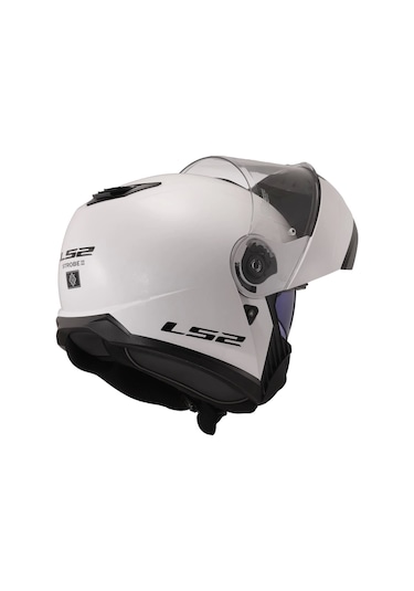 Ls2 Strobe 2 Çene Açılır Kask Beyaz