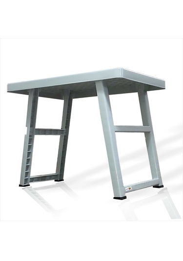 M3decorium Büyük Açılır Kapanır Ayaklı Portatif Kamp Balkon Bahçe Plaj Havuz Gri