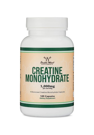 Creatine Monohydrate 1,000 Mg 120 Capsules . Usa Menşei.