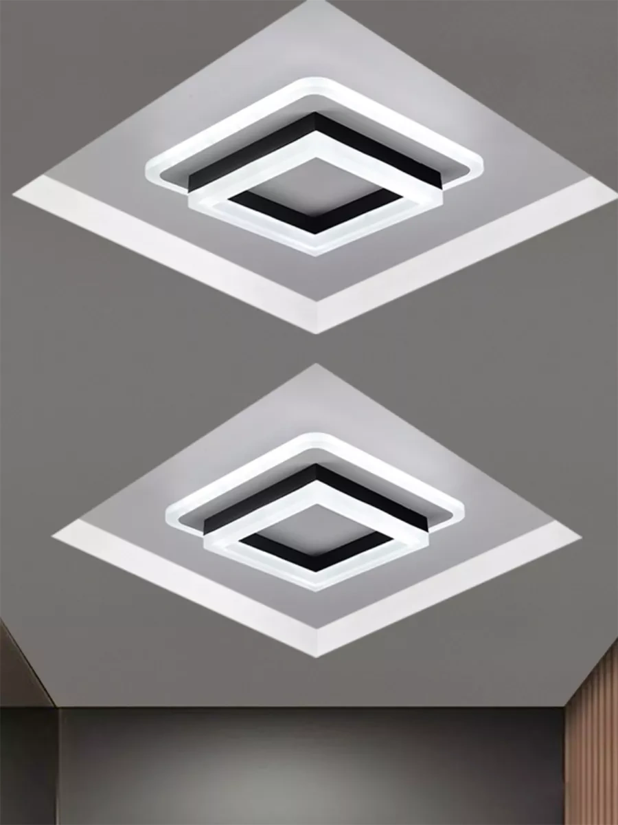 Febinez Led Tavan Lambası, Kare 237476510 Bej