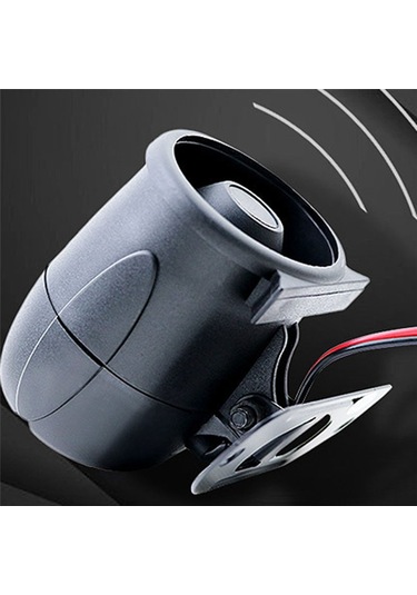 Anjiexun Araba Hırsızlık Önleyici Korna Sireni, Korna Alarmı 12v Tweeter Alarmı