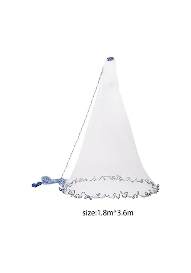 Suntek Balık Ağı Ağır El Atma Net Tatlı Su Çapraz-çap-360cm