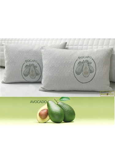 Avocado Yastık 50x70 Visco Yastık 2 Li Paket Ortopedik Yastık