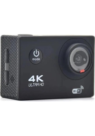 4k Ultra Hd 12mp Wifi Waterproof 30m Su Geçirmez Aksiyon Kamera Siyah