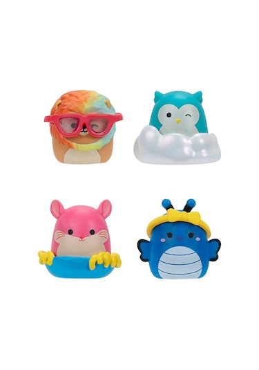 Squish-a-longs 14 Figür + Yüzük Set Seri 1 Al0029