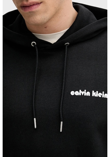Calvin Klein Erkek Sweat Lv04rc293g Ub1 Siyah Siyah