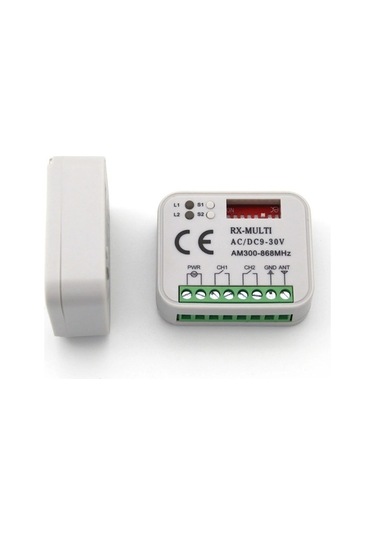 Pazly Lz-068 Garaj Kapısı Döner Kodlu Uzaktan Kumanda Alıcı, 9-30v, 300mhz-868mhz, Çok Frekanslı