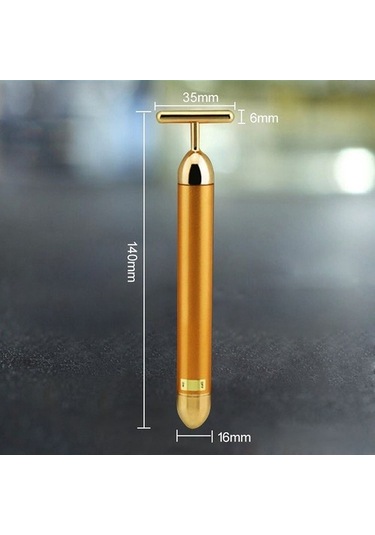 Profesyonel Elektrikli Kas Masajı Cihazı - Altın D6yyej Altın