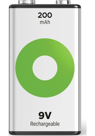 GP ReCyko Batteries 200 mAH 9V Şarjlı Pil